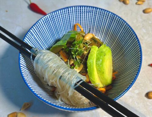 Feuriger Glasnudelsalat – Fit für den Herbst